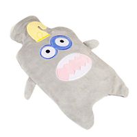 1L Hot-Water Bottle Water Bag Water Injection handwarmer Pocket Monster Grey
