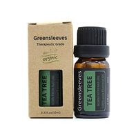 GREENSLEEVES Tea Tree Essential Oil 100% Pure Organic Therapeutic Grade Aromatherapy Diffuser Oils 10ml
