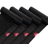 VesipaFly 5 Gallons Drawstring Trash Bag, Small Waste Basket Bags, Strong Kitchen Garbage Bag Rubbish Bags for Home, Kitchen, Bathroom, Office, 4 Rolls/60PCS (Black)