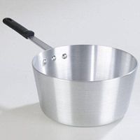 Carlisle Sauce Pan, 6 Quart, Without Cover, Tapered Sided, Aluminum