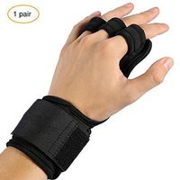Yuehuam Hand Grips for Weightlifting,Exercise Gloves for Men & Women,Pull Up Gloves with Wrist Support & Padding for Cross Training,WODs,Workout Gloves with Micro Fiber (Pair)