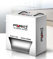 6 Gallon Garbage Bags, small trash bags colorful waste basket bags bin liners for office kitchen outdoor (Sliver) 04