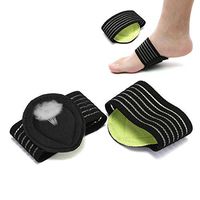 Arch Supports for Plantar Fasciitis,Cushioned Compression Support Sleeves for Plantar Fasciitis Support & Flat Foot Support - Pain Relief - Men & Women (2)