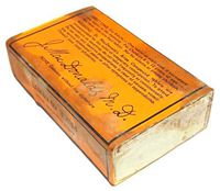 Antique Dr. MacDonald's Atlas Compound Laxative Pills Original Medicine Advertising Box