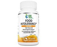 Food Intolerance Enzymes, Digestive Health, 30 Veg Capsules - Global Health Naturals