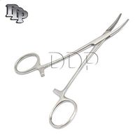 DDP HALSTEAD HEMOSTATIC MOSQUITO FORCEPS, STAINLESS STEEL, CURVED, 5 IN