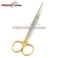 PRECISE CANADA: Dental Scissors Mayo 5.50" Curved CARB-N-SERT Blades