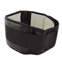 ACAO Support Back Brace with Removable Pad, Black