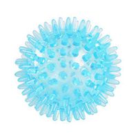 Blue Soft Spike Deep Tissue Trigger Point Reflexology Massage Ball for Palm Hand Finger Foot Neck Back Diameter 6cm 7cm 8cm - 8cm