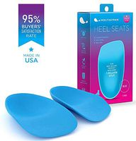 Heel That Pain Plantar Fasciitis Insoles | Heel Seats Foot Orthotic Inserts, Heel Cups for Heel Pain and Heel Spurs | Patented, Clinically Proven, 100% Guaranteed | Blue, Small (Women's 5-6)