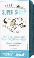 Webber Naturals Super Sleep, 30 Caplets