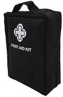 Zaptex Empty First Aid Pouch Utility Pouch Medical First Aid Kit for Camping Travel from (Black, One Size)