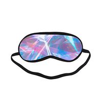 Pretty Sleep Mask for Women Opal Design Style Art Shines Girl Eye Cover Light Blocking Light-Proof Adjustable Strap Ladies Eye Mask for Sleeping Meditation Yoga Boy