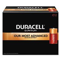 Duracell QU1400 Alkaline Batteries with Duralock, Size C, Shape, (Pack of 72)
