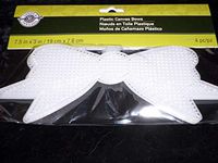 Plastic Canvas Bows - 7.5in x 3in - 4 Pieces