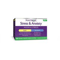 Natrol Stress and Anxiety, Day and Night Tablets, 20-Count