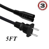 FITE ON UL Listed 5FT/1.5M AC in Power Cord Outlet Socket Cable Plug Lead for SleepStyle HC234 234 CPAP Filters Machine