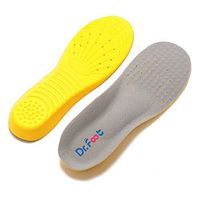 Dr.Foot's Shoe Insoles, Orthotic Insoles, Arch Support Insoles Excellent Shock Absorption and Cushioning for Feet Relief, Running and Hiking for Men and Women (M | 6~10 US Women's)