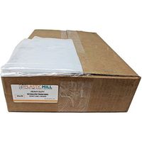 PlasticMill 33 Gallon Garbage Bags: Clear, 1.2 MIL, 33x39, 100 Bags.