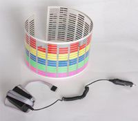 Koolertron 900x250mm Sound music Activated Car Stickers Equalizer Glow with Five-color Light