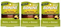 BONINE Motion Sickness High Potency Ginger Softgels, 10 Count (Pack of 3)