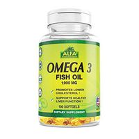 Alfa Vitmains Omega 3 1000 Mg Softels, 100 Count