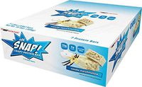 Ohh Snap Nutrition Gluten Free Crispy Protein Bar, Natural and Artificial Vanilla Marshmallow Flavors – 7 Count Box