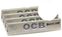4 OCB Premium X-PERT Cigarette Rolling Papers Packs (32 Paper Leaves Per Pack) + Limited Edition Beamer Smoke Sticker