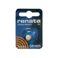 Renata #CR1025 Lithium Coin Battery
