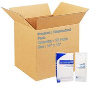 Abdominal Pads. Case of 250 Non-sterile ABD Pads 10" x 12". Highly Absorbent Non-sterile dressings for Wound Padding and Protection. Multi-Layer Dressing. Sealed Edges.