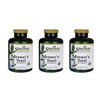 Swanson Brewer's Yeast 500 mg 500 Tabs 3 Pack