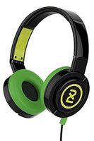 Skullcandy 2XL Barrel Over-Ear Headphones With Microphone, Black/Green
