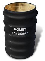 Romet 7.2 Volt 280 mAh Rechargeable Cylinder Battery - Strongest Battery Made for Either Romet or Servox Electrolarynx - 6 Month Warranty. Compare Before You Buy!