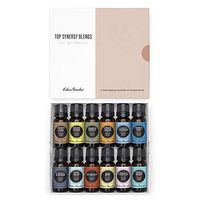 Edens Garden Top Synergy Blend Essential Oil 12 Set, Best 100% Pure Aromatherapy Starter Kit (For Diffuser & Therapeutic Use), 10 ml