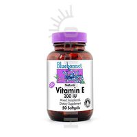 Vitamin E, 200 I.U., Mixed 100 SG by Bluebonnet Nutrition (Pack of 2)