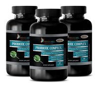 Digestion Supplements Men - PROBIOTIC Complex 500 MG - Dietary Supplement - probiotics Supplements for Men - 3 Bottles 180 Capsules
