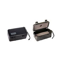 Prestige Import Group Cigar Caddy Black Plastic 15 Count Xtreme Travel Humidor