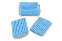 Silipos 6513 Anti-Bacterial Corn Pad – [Pack of 6] Medium-Sized, Stretchable Toe Protector, Half Coated with Silipos Gel. Foot Health Supplies