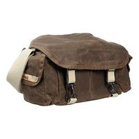 Domke F-2 Original Shoulder Bag 700-02A (Ruggedwear Brown) for Canon, Nikon, Sony, Leica, Fujifilm & Olympus DSLR or Mirrorless Cameras with Space for Multiple Lenses up to 300mm and Accessories
