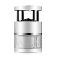 , LED Mosquito Lamp, Household Electronic, Silent, No Radiation, Bedroom Living Room and Other Indoor Places (Color : White)