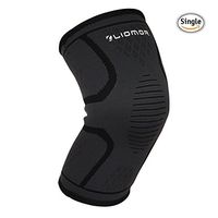 Liomor Knee Sleeve Compression & Support for high Intensity Activities, Joint Pain and Arthritis Relief - S Size