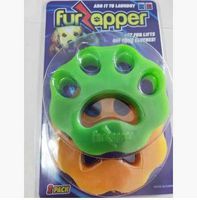 OUYAWEI Home Accessories 1pc/2pcs Washing Machine Dryer Pet Hair Remover Reusable Laundry Ball 1pc OPP Pack Green