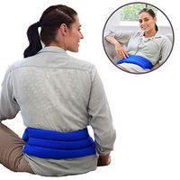 My Heating Pad Microwavable Back Pain Relief Pack with Full Waist Wrap | Perfect for Lower Back Pain Relief, Cramps, and Lumbar Pain | Natural Back Pain Relief