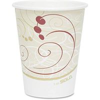 SOLO CUPS 378SMJ8000PK Hot Cups, Symphony Design, 8oz, Beige, 50/Pack