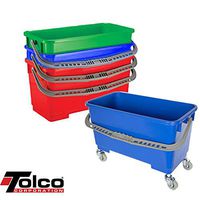 Blue 6 Gallon Plastic Utility Bucket (1 Bucket)