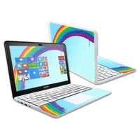 Mightyskins Skin Compatible with Hp Chromebook 11.6" (2014) Touchscreen Sticker Skins Rainbow