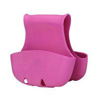 Tloowy Kitchen Gadget Organizer Double Saddle Sink Storage Pocket Brush Organizer Sponge Holder