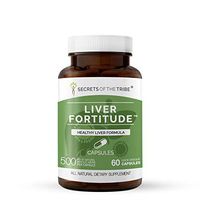 Secrets Of The Tribe - Liver Fortitude, Healthy Liver Formula, Herbal Supplement Blend (60 Capsules)