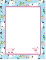 Counting Sheep Stationery Printer Paper 26 Sheets