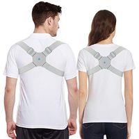 Maxum Innovations Posture Corrector with Intelligent Sensor Vibration Reminder Adjustable Back Brace Straightener Smart Posture Reminder and Humpback Correction Trainer for Men Women and Kids